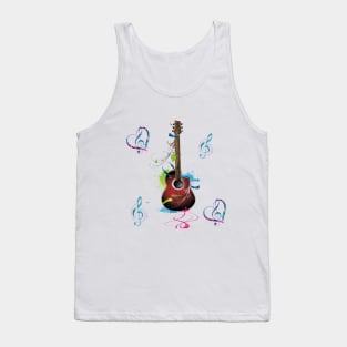 Love Guitar Tank Top